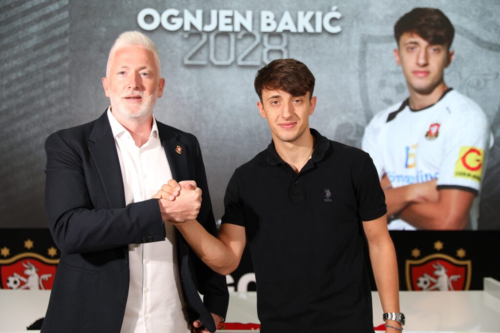 Veznjak Ognjen Bakić potpisao do 2028. godine