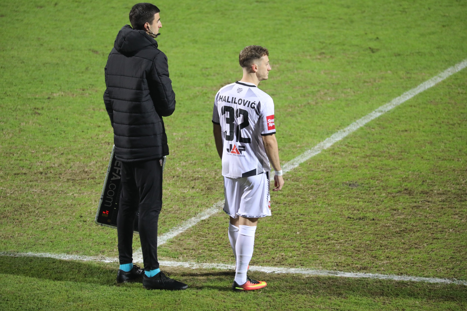 Halilović debitirao u susretu protiv Dinama