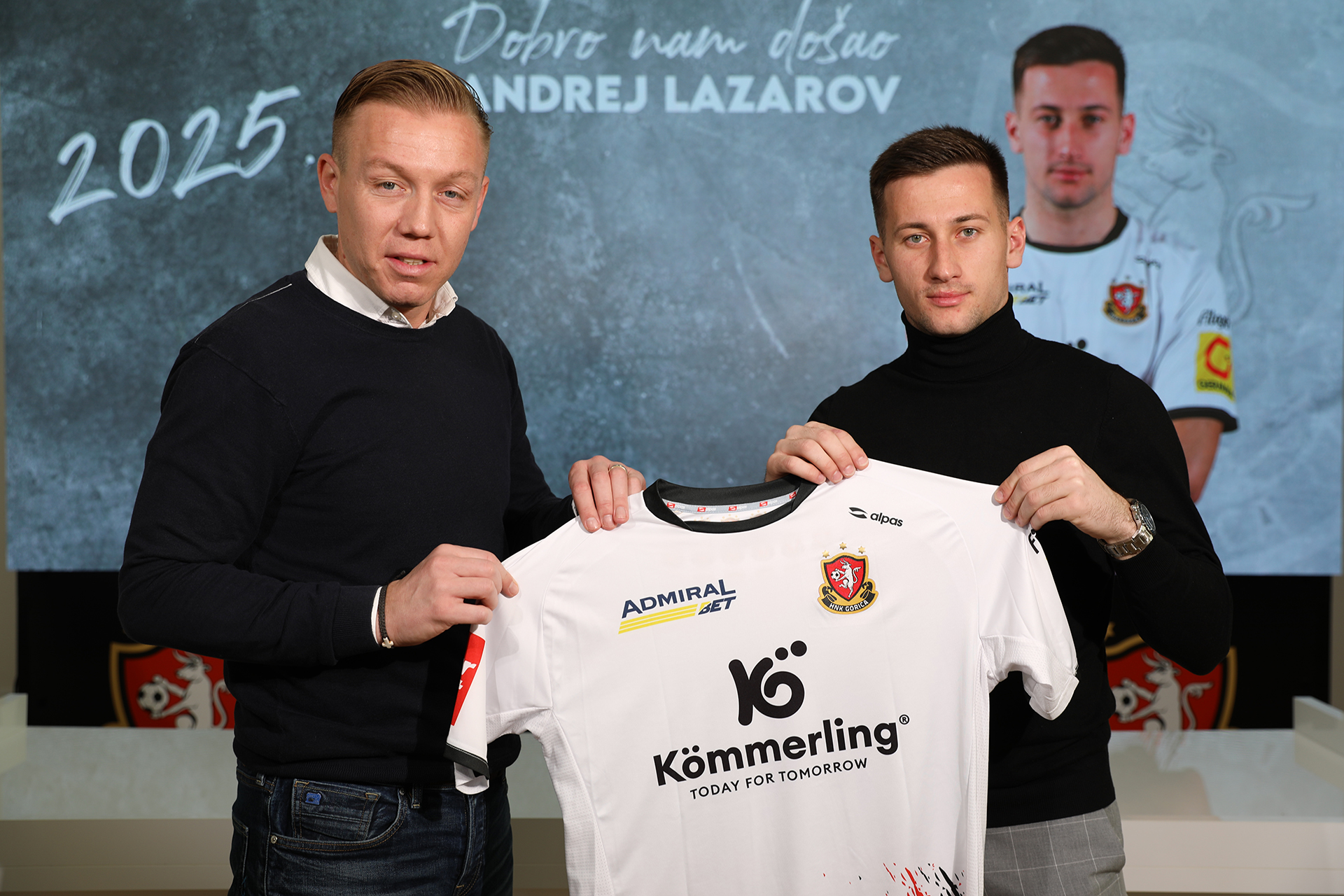 Prvo zimsko pojačanje Gorice: potpisao Andrej Lazarov