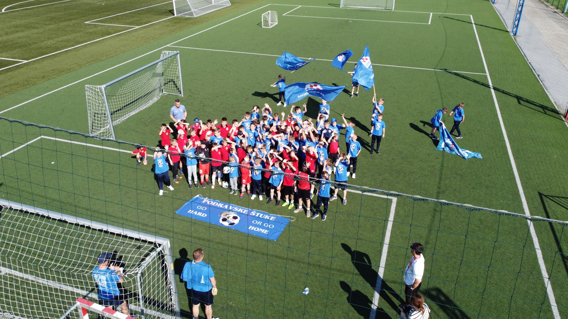 Prijateljski doček Podravskih štuka