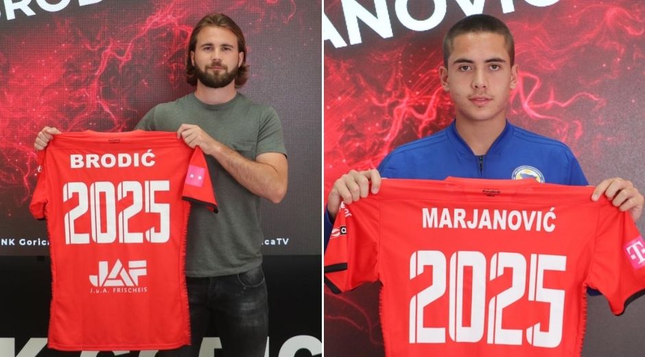 Fran Brodić i Saša Marjanović novi igrači HNK Gorice!