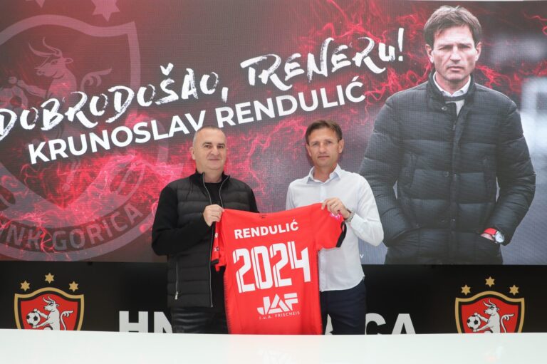 Krunoslav Rendulić novi trener HNK Gorice: 'Obećajem red