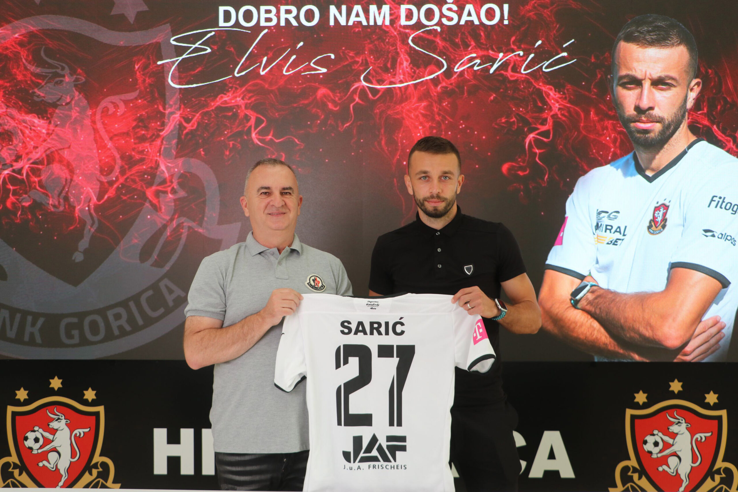 Potpisao Elvis Sarić: 'Donosim Gorici ozbiljnost