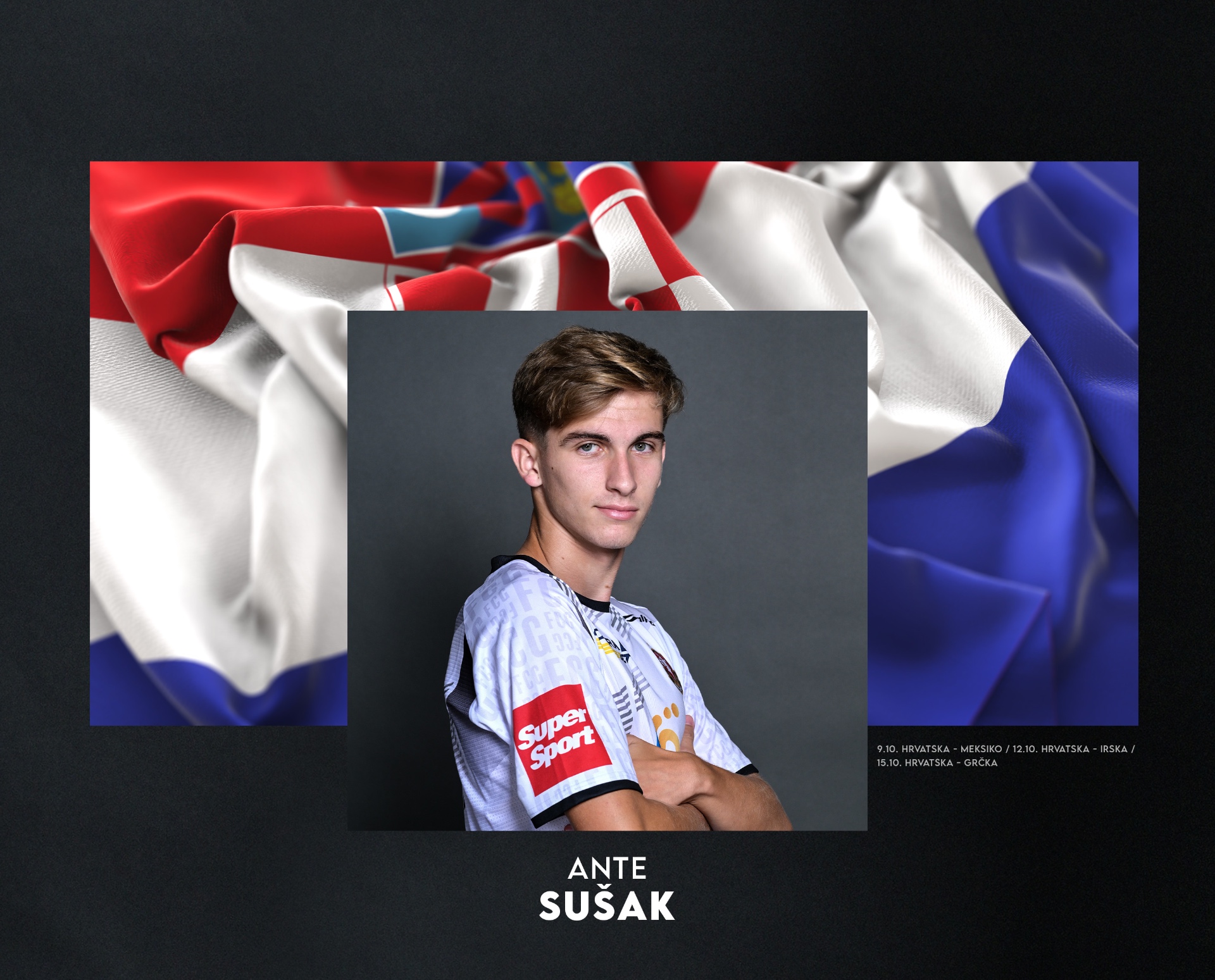 Ante Sušak na popisu U-19 reprezentacije