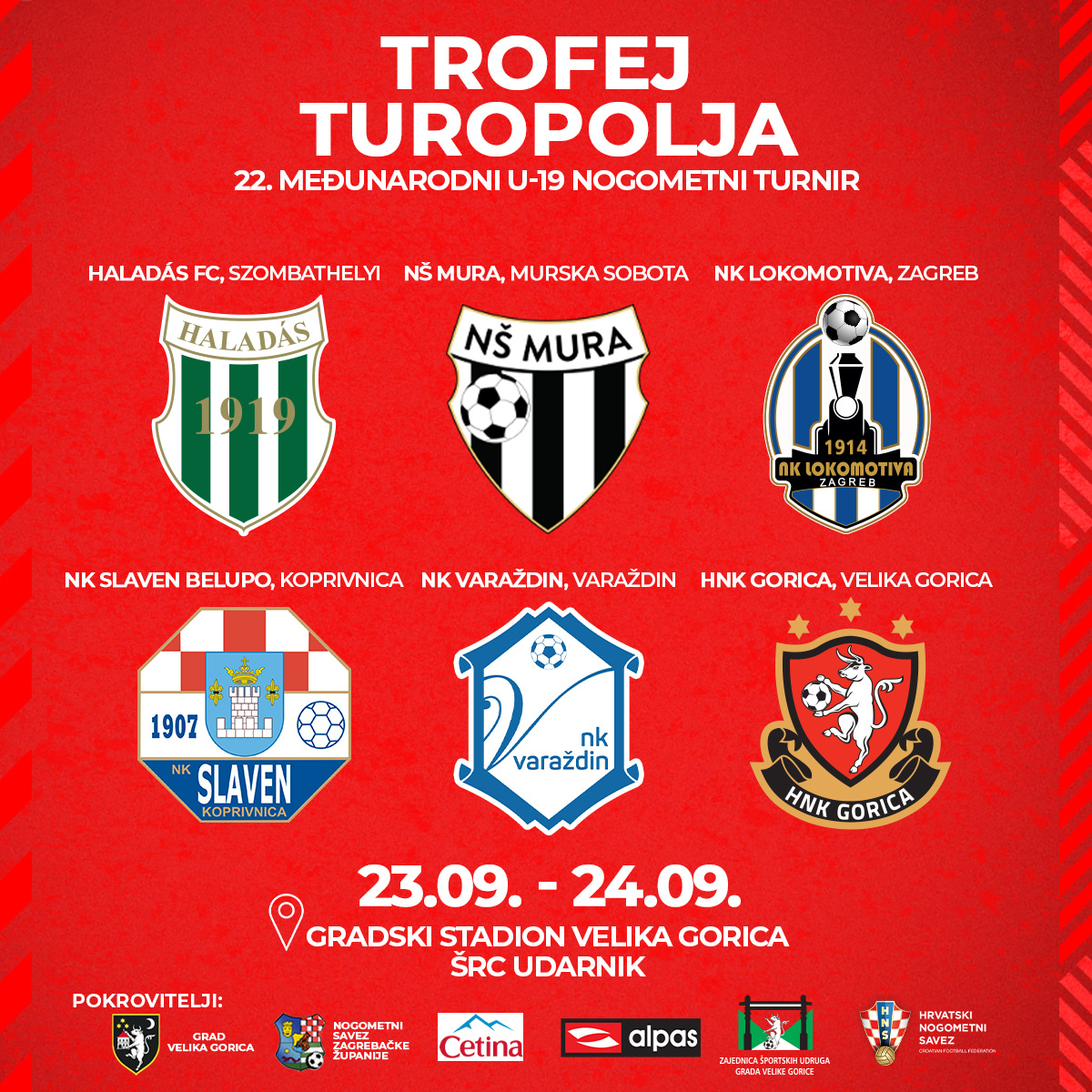 22. izdanje međunarodnog U-19 turnira "Trofej Turopolja"